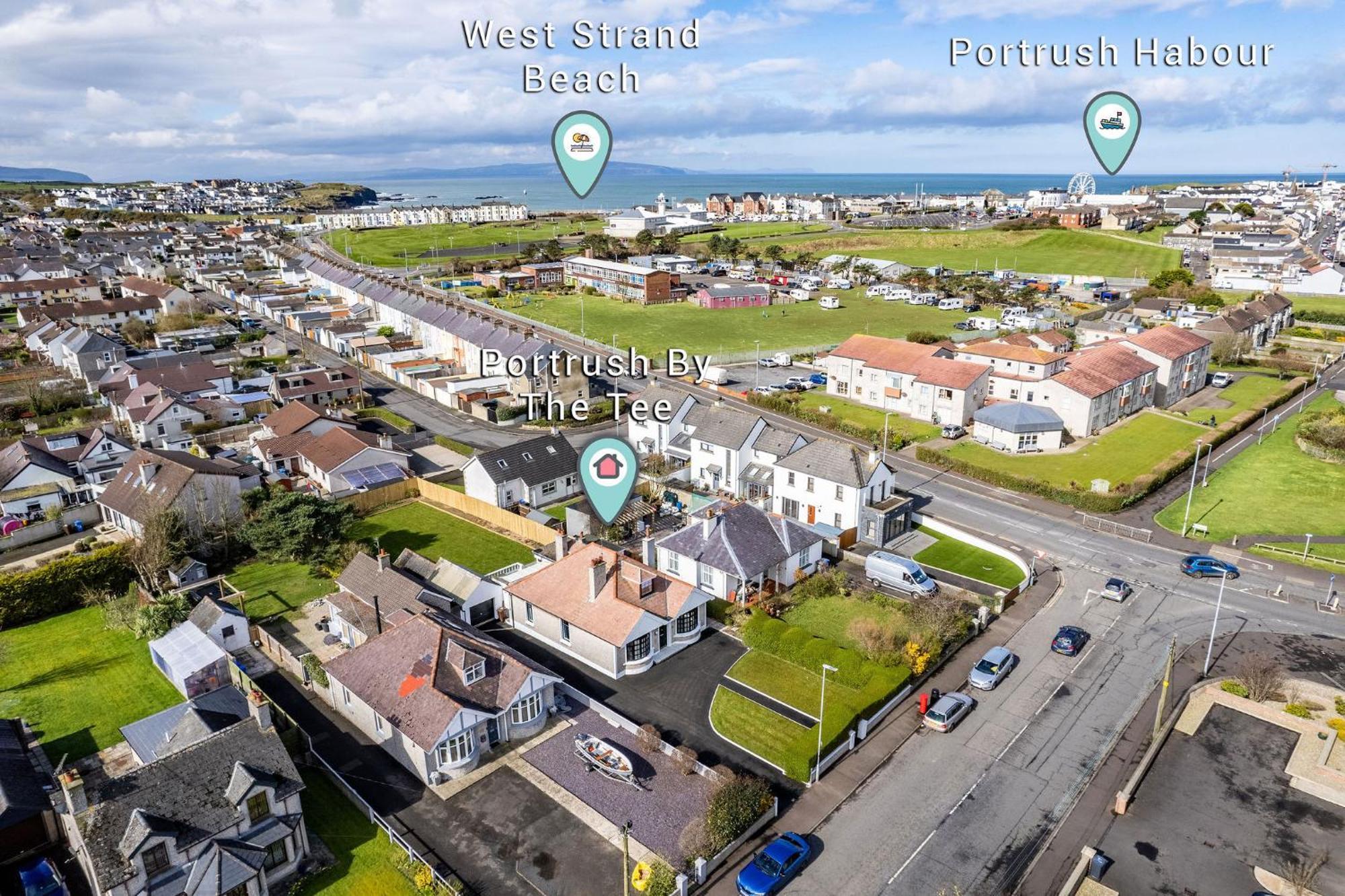 Portrush By The Tee Villa Екстериор снимка